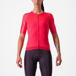 Castelli AERO PRO 7.0 W Mez Női Piros | WTVMHCJ-34