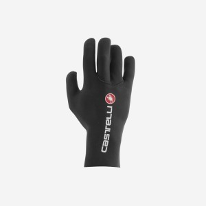 Castelli DILUVIO C Kesztyű Férfi Fekete | UHQDKYP-06