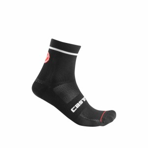 Castelli ENTRATA 9 Zokni Férfi Fekete | HDZLGMB-82