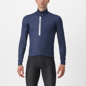 Castelli ENTRATA THERMAL Mez Férfi Kék Titán Szürke | JQMANVC-97