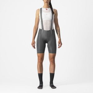 Castelli FREE AERO RC W Rövidnadrág Bib-vel Női Szürke | FLWDHVT-37