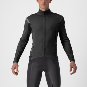 Castelli PERFETTO RoS 2 Kabát Férfi Fekete Fekete | YFTKJPA-23