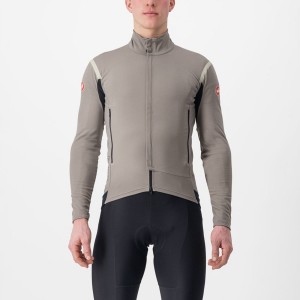 Castelli PERFETTO RoS 2 Kabát Férfi Szürke Khaki Szürke | QRSPZNM-65