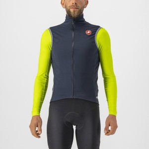 Castelli PERFETTO RoS 2 Mellény Férfi Kék | PAOYRNB-67