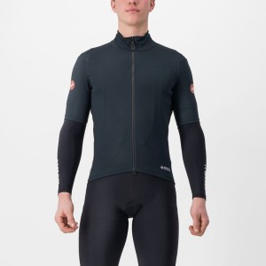 Castelli PERFETTO RoS 2 WIND Kabát Férfi Fekete | AREWKMJ-62