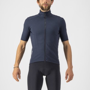 Castelli PERFETTO RoS 2 WIND Kabát Férfi Kék | ISJLTQB-94