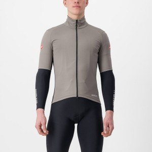 Castelli PERFETTO RoS 2 WIND Kabát Férfi Szürke | BEVZXYU-30