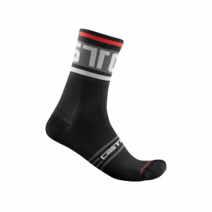 Castelli PROLOGO 15 Zokni Férfi Fekete | XSVJRCL-57