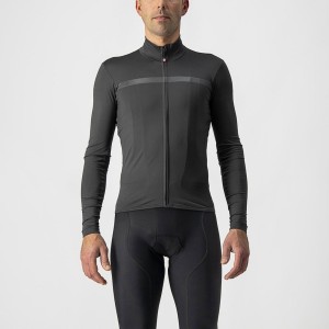 Castelli PRO THERMAL MID LS Mez Férfi Sötétszürke | YNTUPCA-45