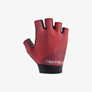 Castelli ROUBAIX GEL 2 Kesztyű Női Piros | FCYKGTB-50