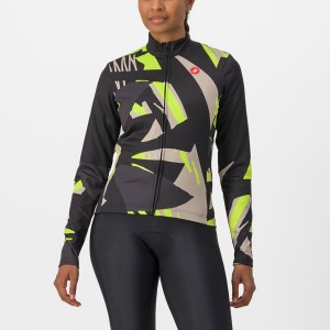 Castelli TROPICALE LS Mez Női Fekete | SEORDPI-72