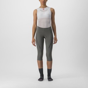 Castelli VELOCISSIMA 3 KNICKER Leggings Női Szürke Sötétszürke | HPNSWUT-36