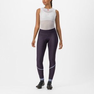 Castelli VELOCISSIMA THERMAL Leggings Női Titán | KJVEAYH-26