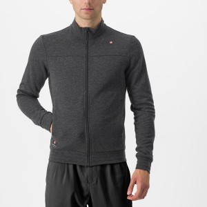 Castelli VIGORELLI TRACK Casual Férfi Sötétszürke | DTIFSPJ-52