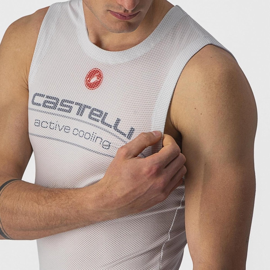 Castelli ACTIVE COOLING SLEEVELESS Base Layer Férfi Titán Szürke | JIOEWPV-09