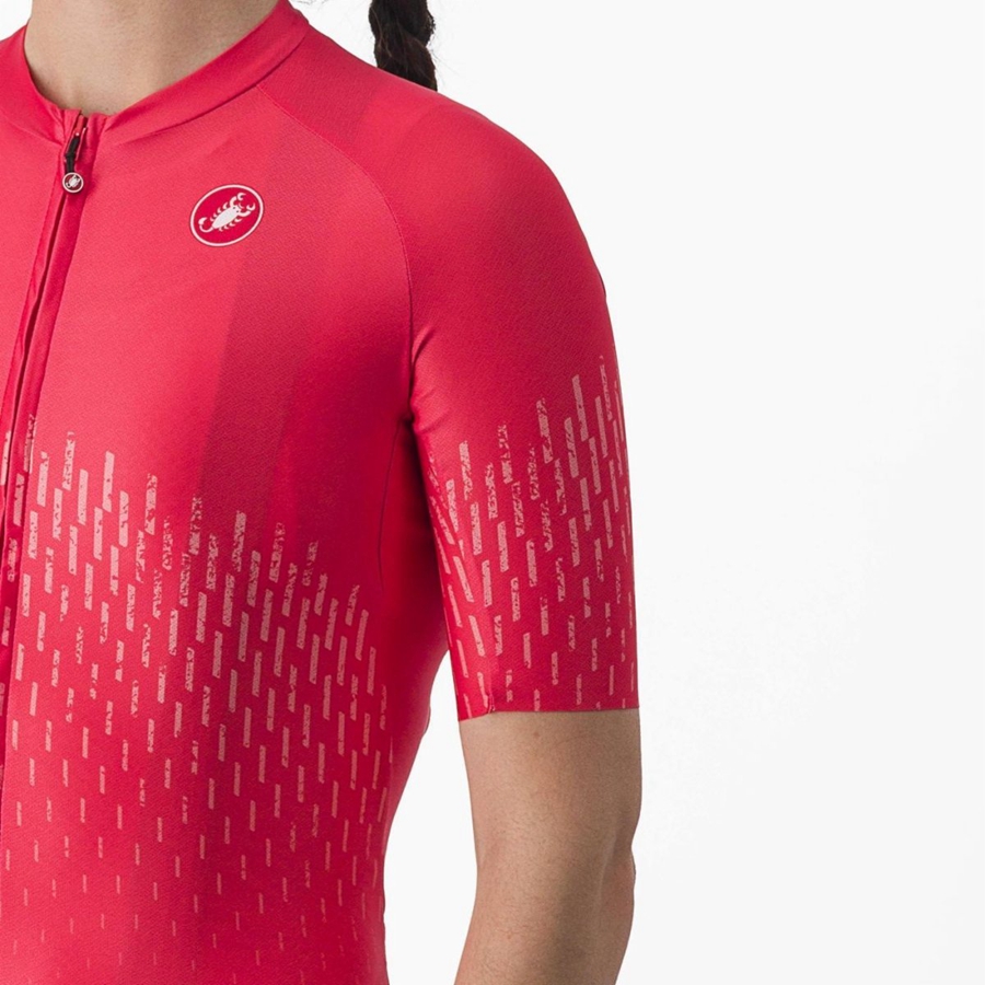 Castelli AERO PRO W Mez Női Piros | HLWDNKZ-31