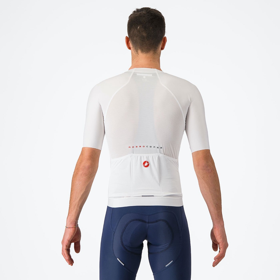 Castelli AERO RACE 7.0 Mez Férfi Fehér | ZOQLDPT-87