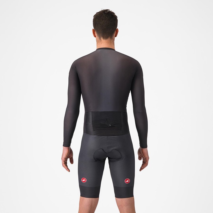 Castelli BODY PAINT 4.X Speedsuit Férfi Fekete | YDPMQFW-36