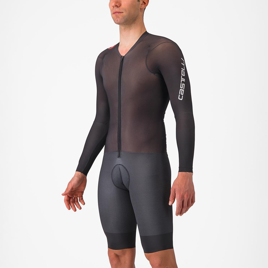 Castelli BODY PAINT 4.X Speedsuit Férfi Fekete | YDPMQFW-36