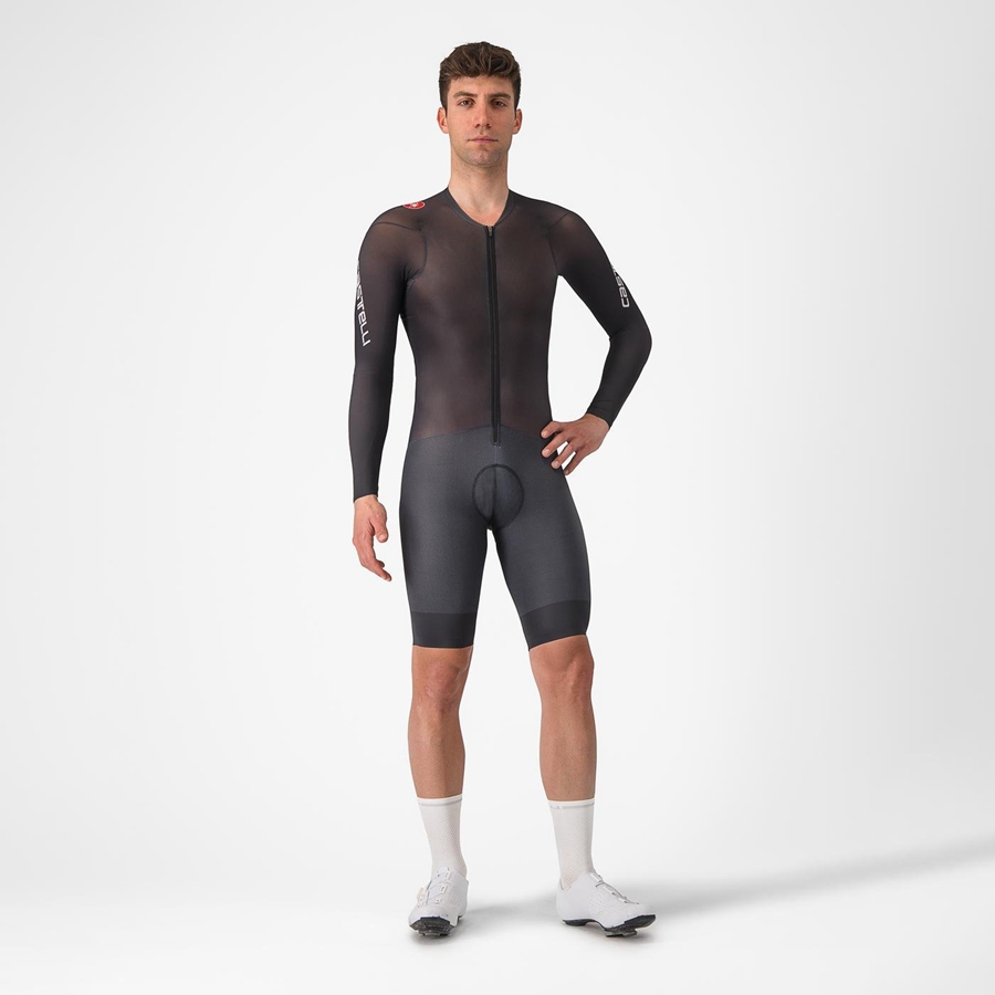 Castelli BODY PAINT 4.X Speedsuit Férfi Fekete | YDPMQFW-36