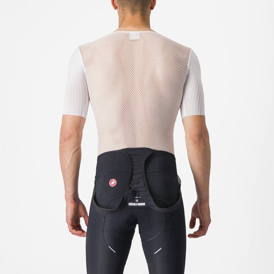 Castelli BOLERO SS Base Layer Férfi Fehér | QSHUWRO-29