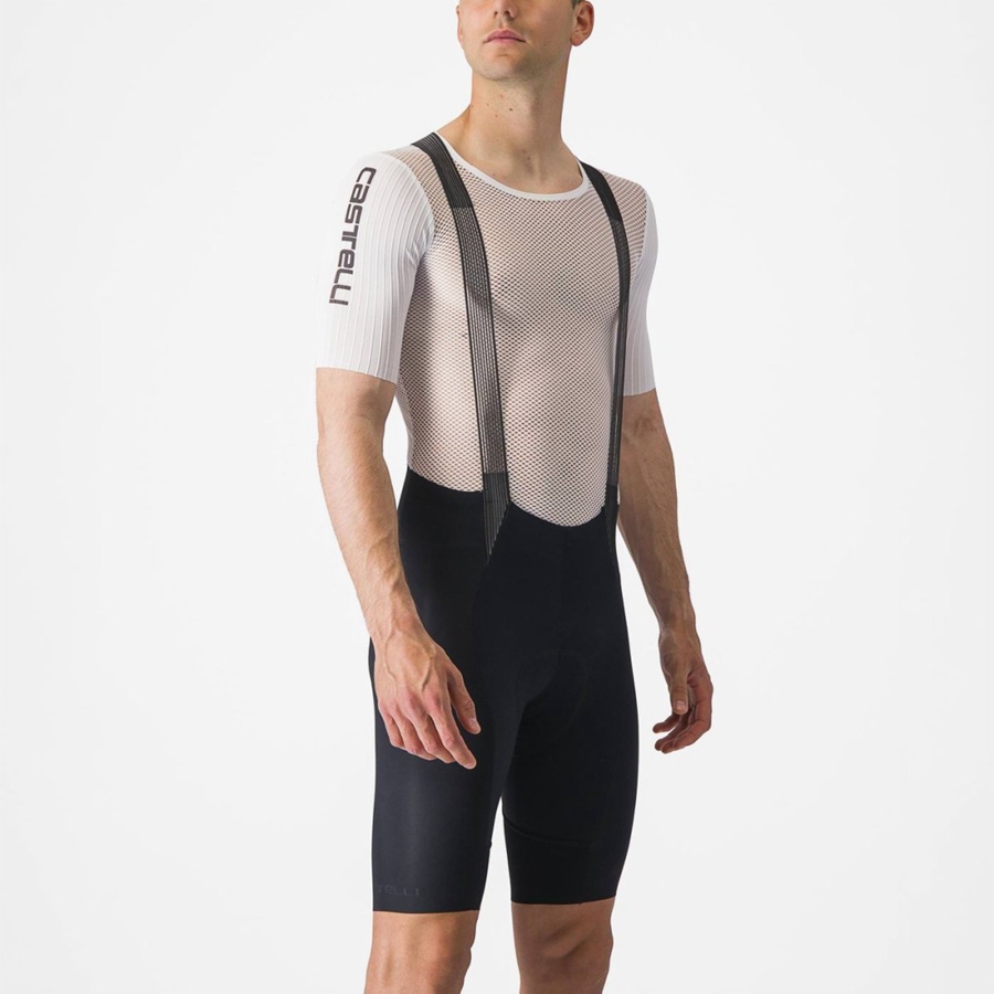 Castelli BOLERO SS Base Layer Férfi Fehér | QSHUWRO-29