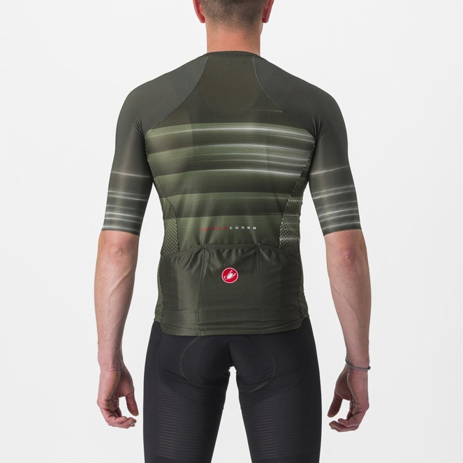 Castelli CLIMBER'S 3.0 SL2 Mez Férfi Mélyzöld | LCNSFUX-37