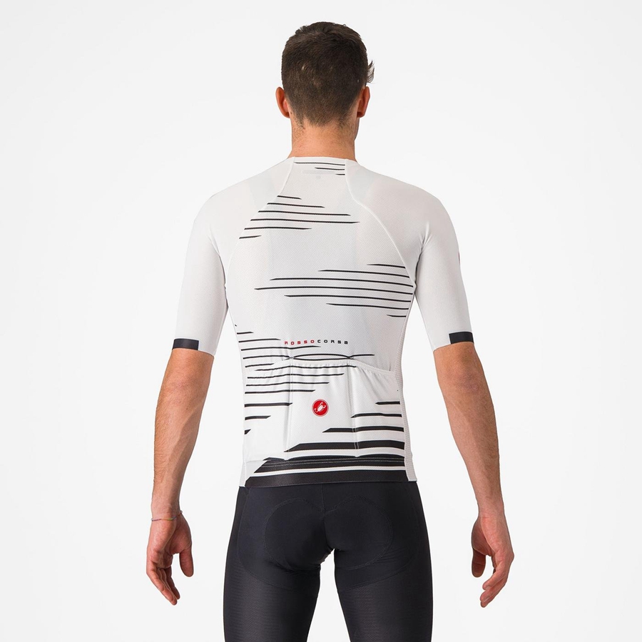 Castelli CLIMBER'S 4.0 Mez Férfi Fehér Fekete | CGMBOSF-42