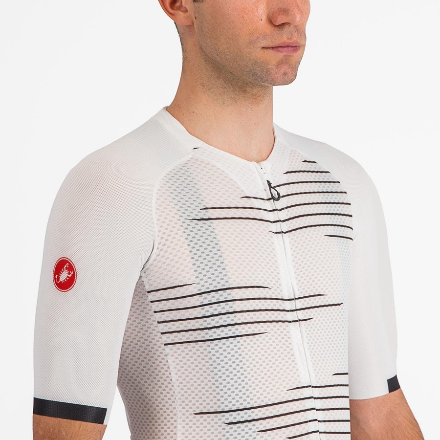 Castelli CLIMBER'S 4.0 Mez Férfi Fehér Fekete | CGMBOSF-42