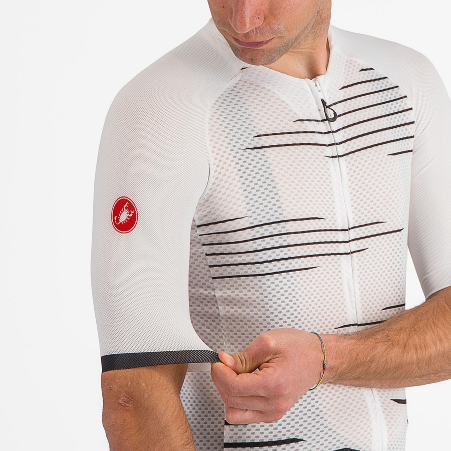 Castelli CLIMBER'S 4.0 Mez Férfi Fehér Fekete | CGMBOSF-42