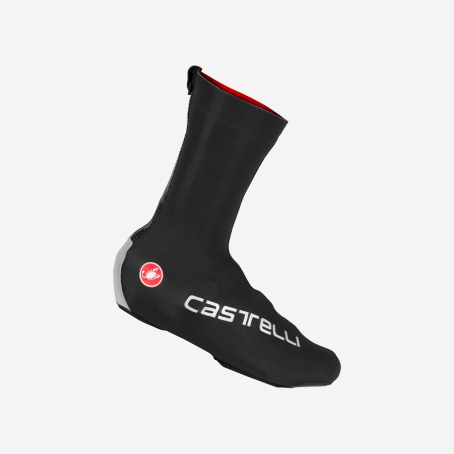 Castelli DILUVIO PRO Cipőhuzatok Férfi Fekete | UYANQWX-41