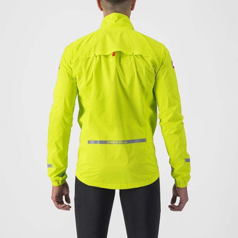 Castelli EMERGENCY 2 RAIN Védelem Férfi Világos Zöld | FPDYLVE-52