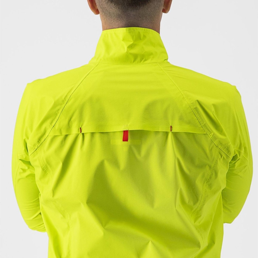 Castelli EMERGENCY 2 RAIN Védelem Férfi Világos Zöld | FPDYLVE-52