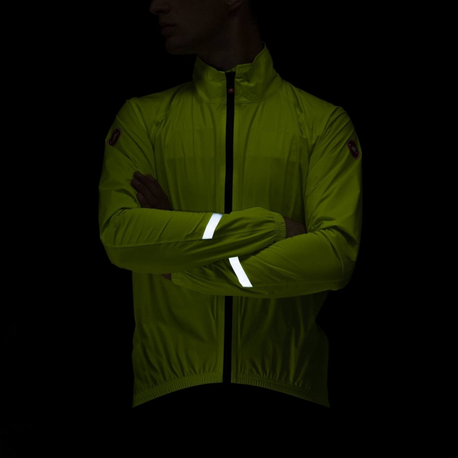 Castelli EMERGENCY 2 RAIN Védelem Férfi Világos Zöld | FPDYLVE-52