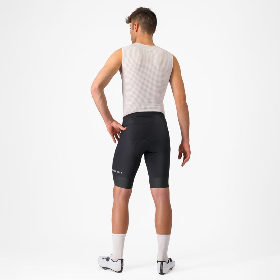 Castelli ENDURANCE 3 Rövidnadrág Férfi Fekete | EGKVRZN-64