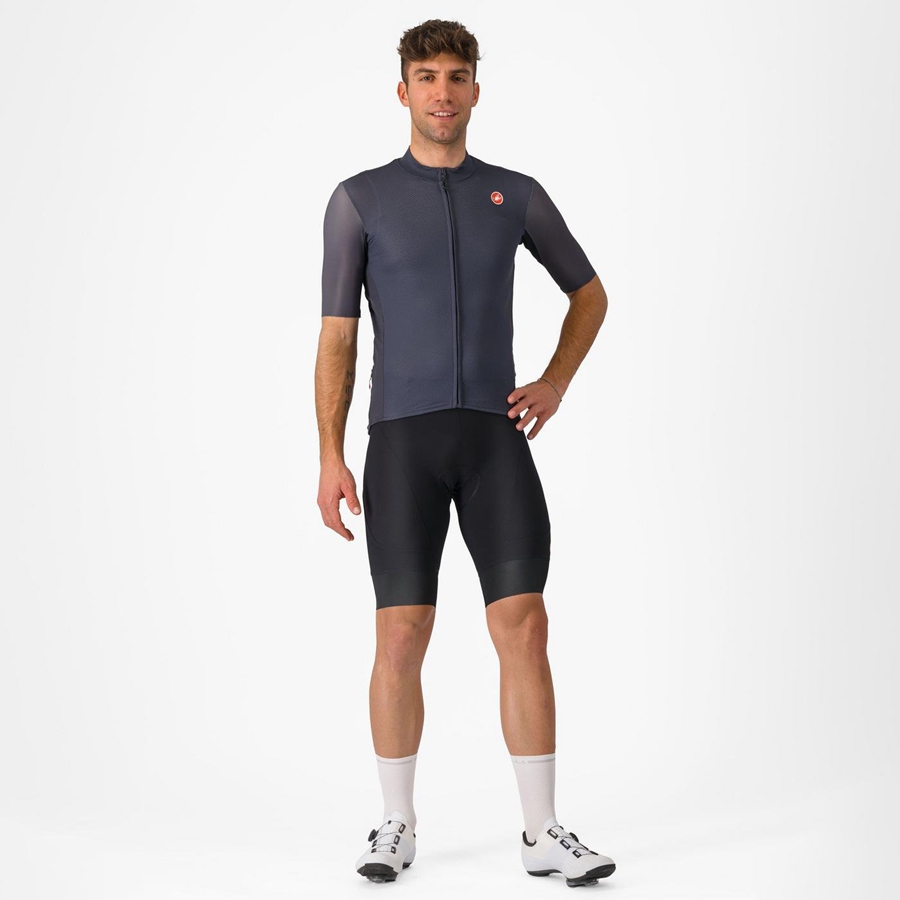 Castelli ENDURANCE 3 Rövidnadrág Férfi Fekete | EGKVRZN-64