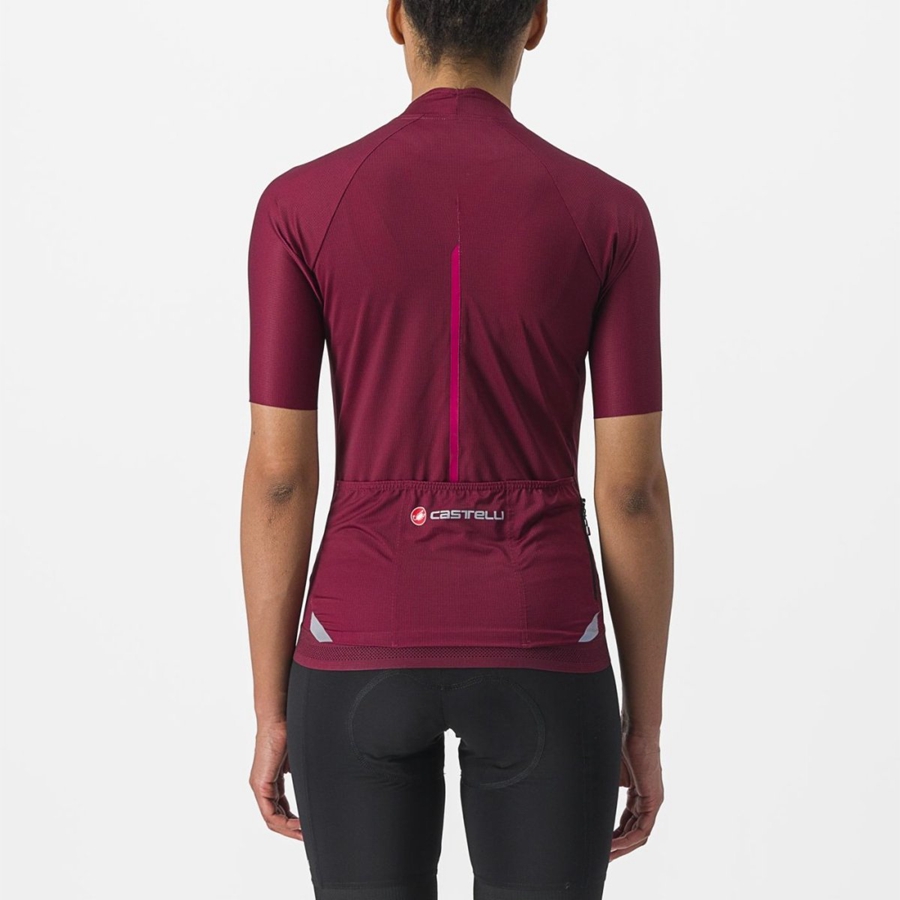 Castelli ENDURANCE W Mez Női Bordó | UKIDOMG-06