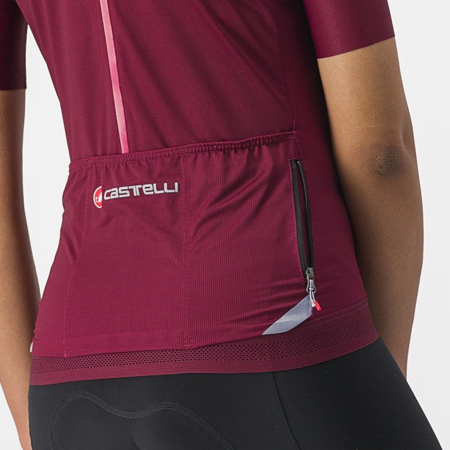 Castelli ENDURANCE W Mez Női Bordó | UKIDOMG-06