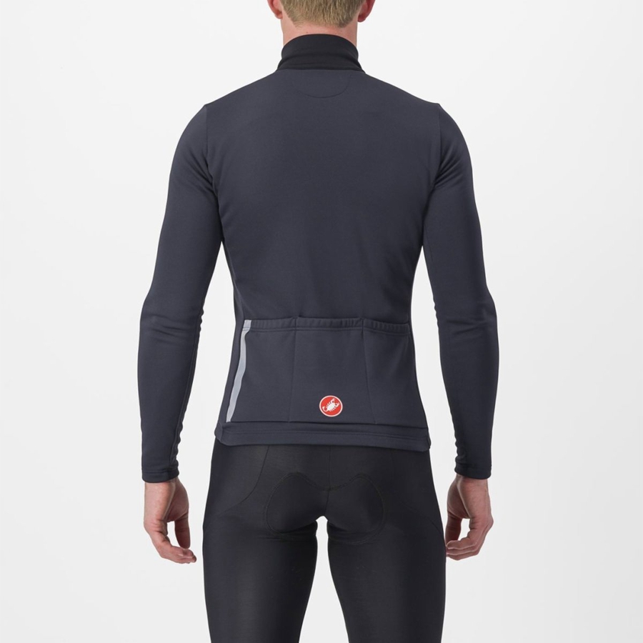 Castelli ENTRATA THERMAL Mez Férfi Fekete Piros | IORPFZH-05