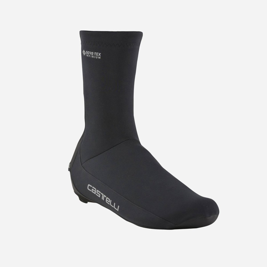 Castelli ESPRESSO Cipőhuzatok Férfi Fekete | NQRIGXD-72