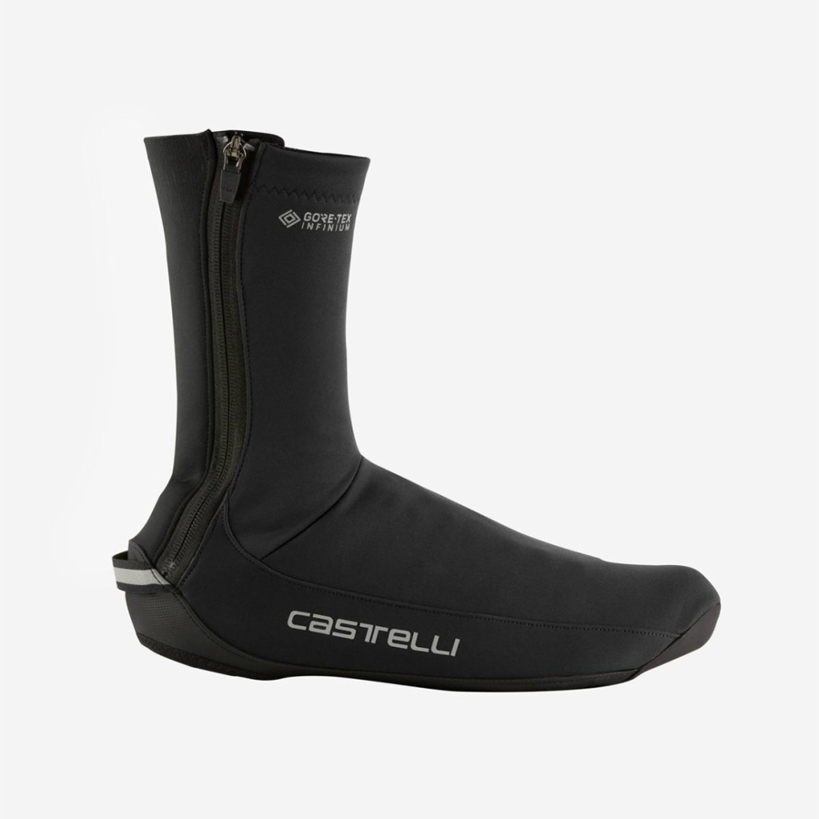 Castelli ESPRESSO Cipőhuzatok Férfi Fekete | NQRIGXD-72