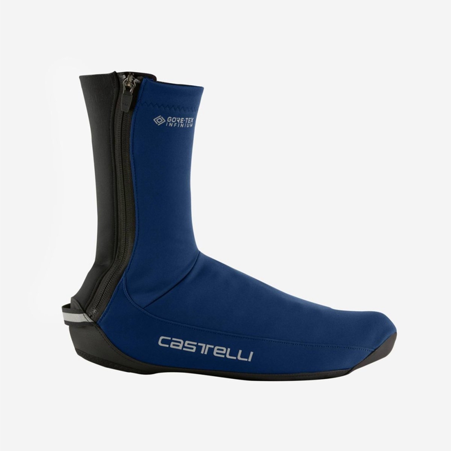 Castelli ESPRESSO Cipőhuzatok Férfi Kék | CVQWEXB-41