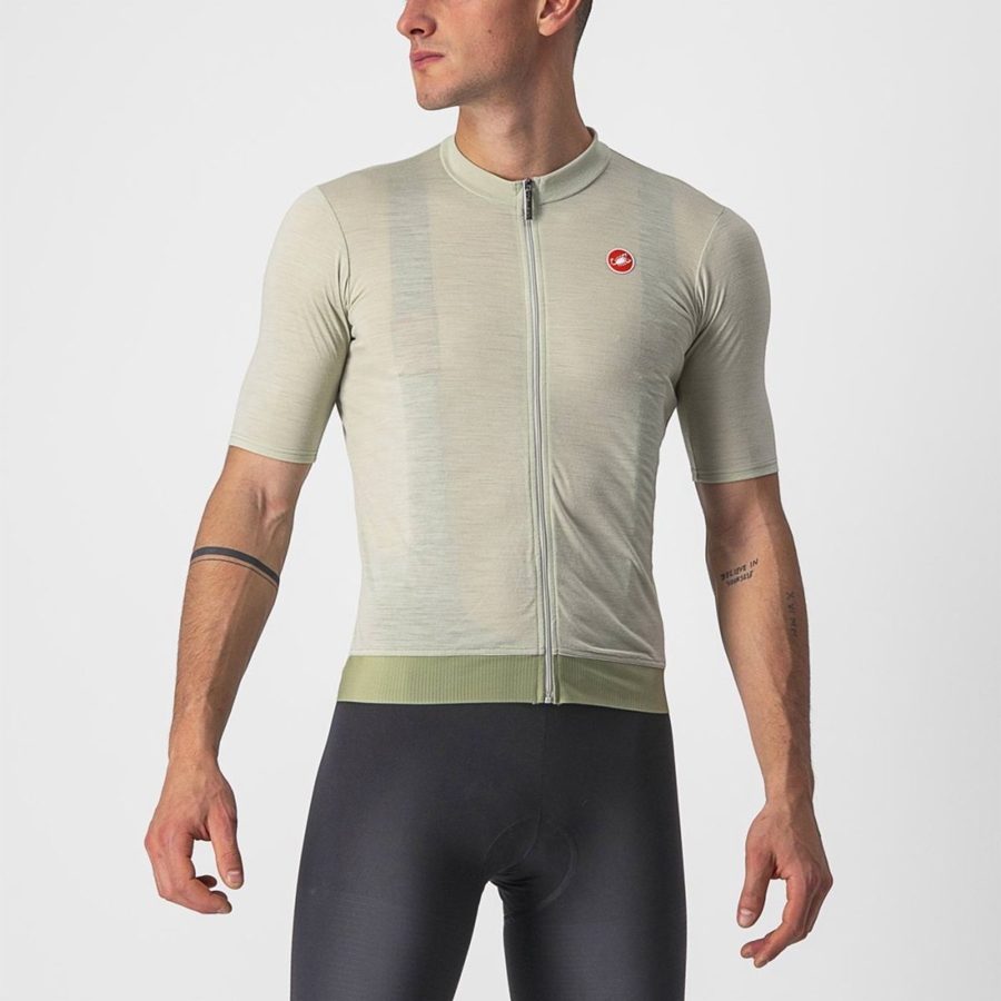 Castelli ESSENZA Mez Férfi Zöld | VJWMXNT-71