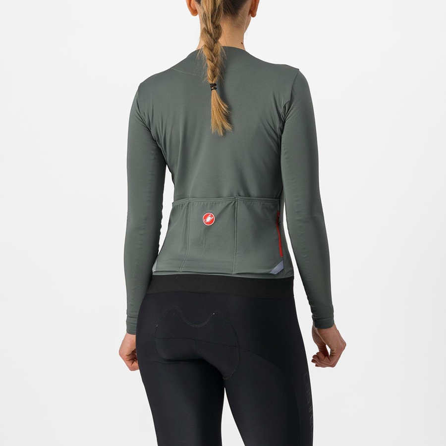 Castelli FLY LS W Mez Női Szürke | DRKYMAI-42