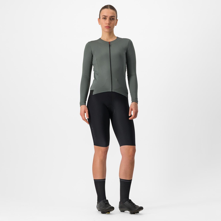 Castelli FLY LS W Mez Női Szürke | DRKYMAI-42