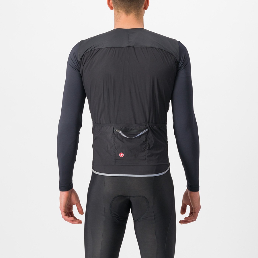 Castelli FLY Mellény Férfi Fekete | DMSGNAO-25