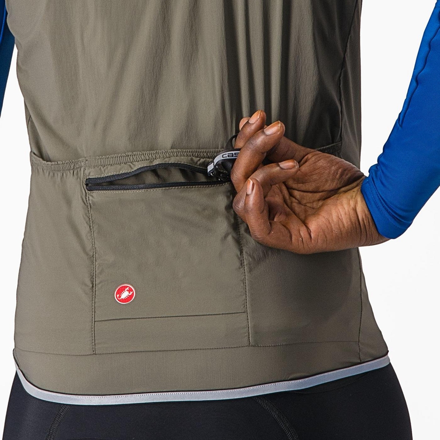 Castelli FLY Mellény Férfi Kék | NKYSEGP-16