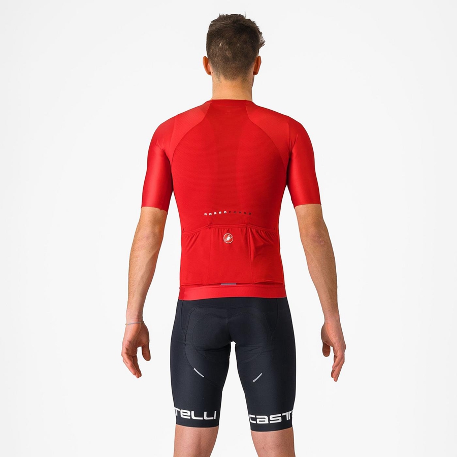 Castelli FREE AERO RC CLASSIC Rövidnadrág Bib-vel Férfi Fekete Fehér | QYXBISN-24