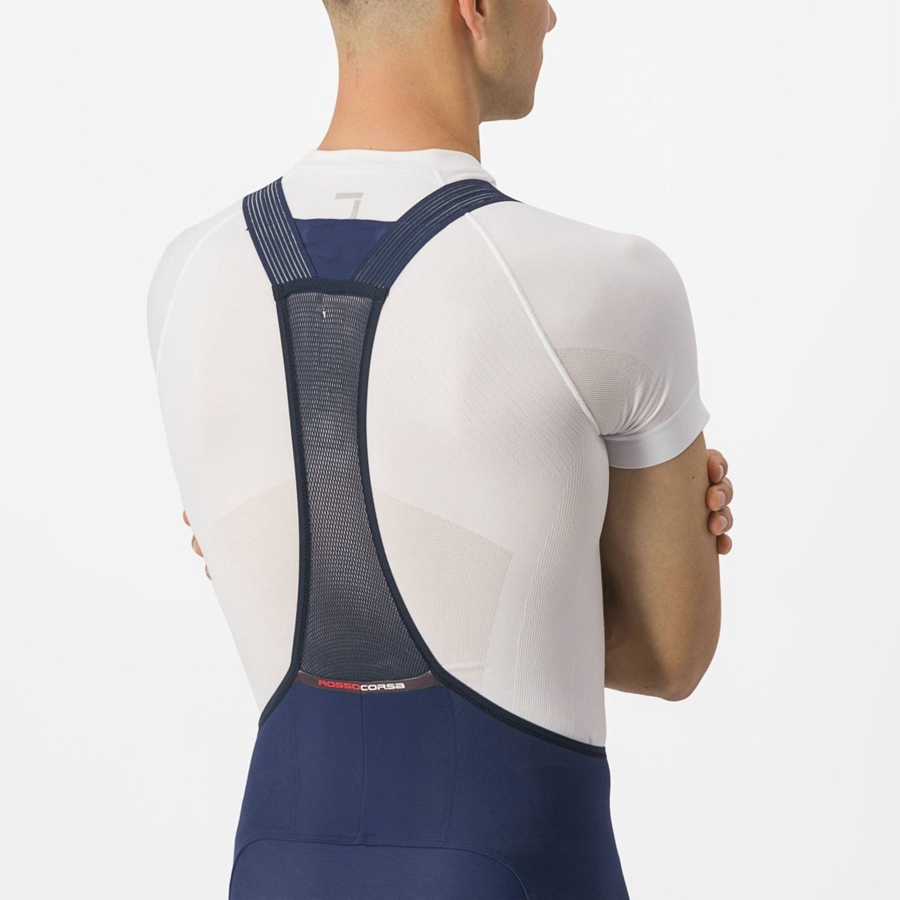 Castelli FREE AERO RC Harisnya Bib-vel Férfi Kék | LJNRPYS-96