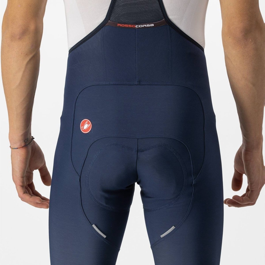 Castelli FREE AERO RC Harisnya Bib-vel Férfi Kék | LJNRPYS-96